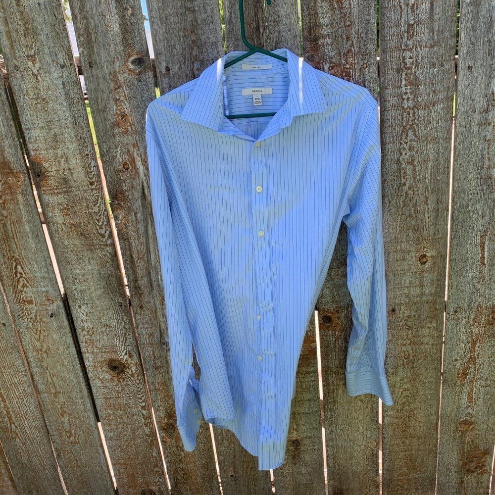 Merona long sleeve button up size large